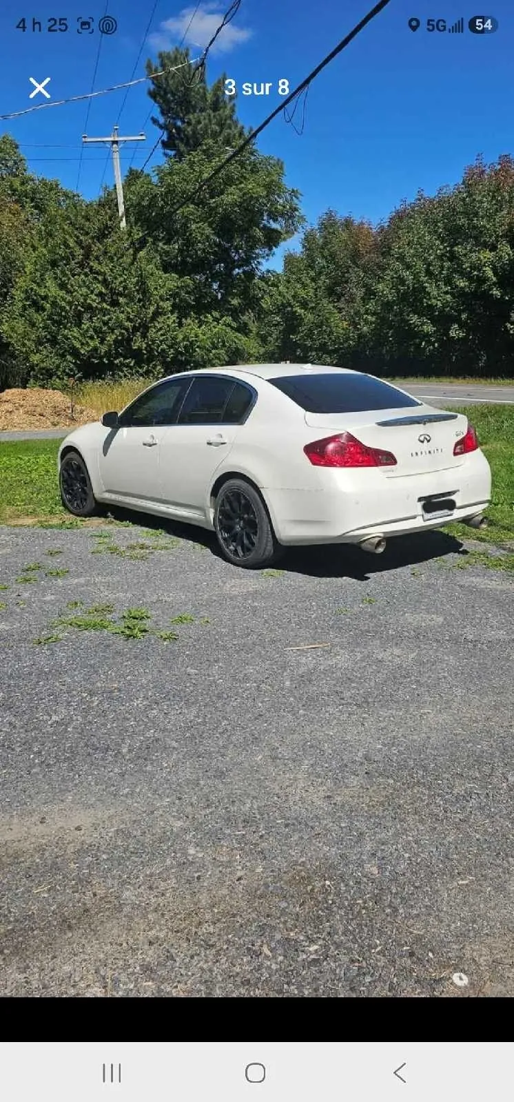 Infiniti G37X 2012 photo 3