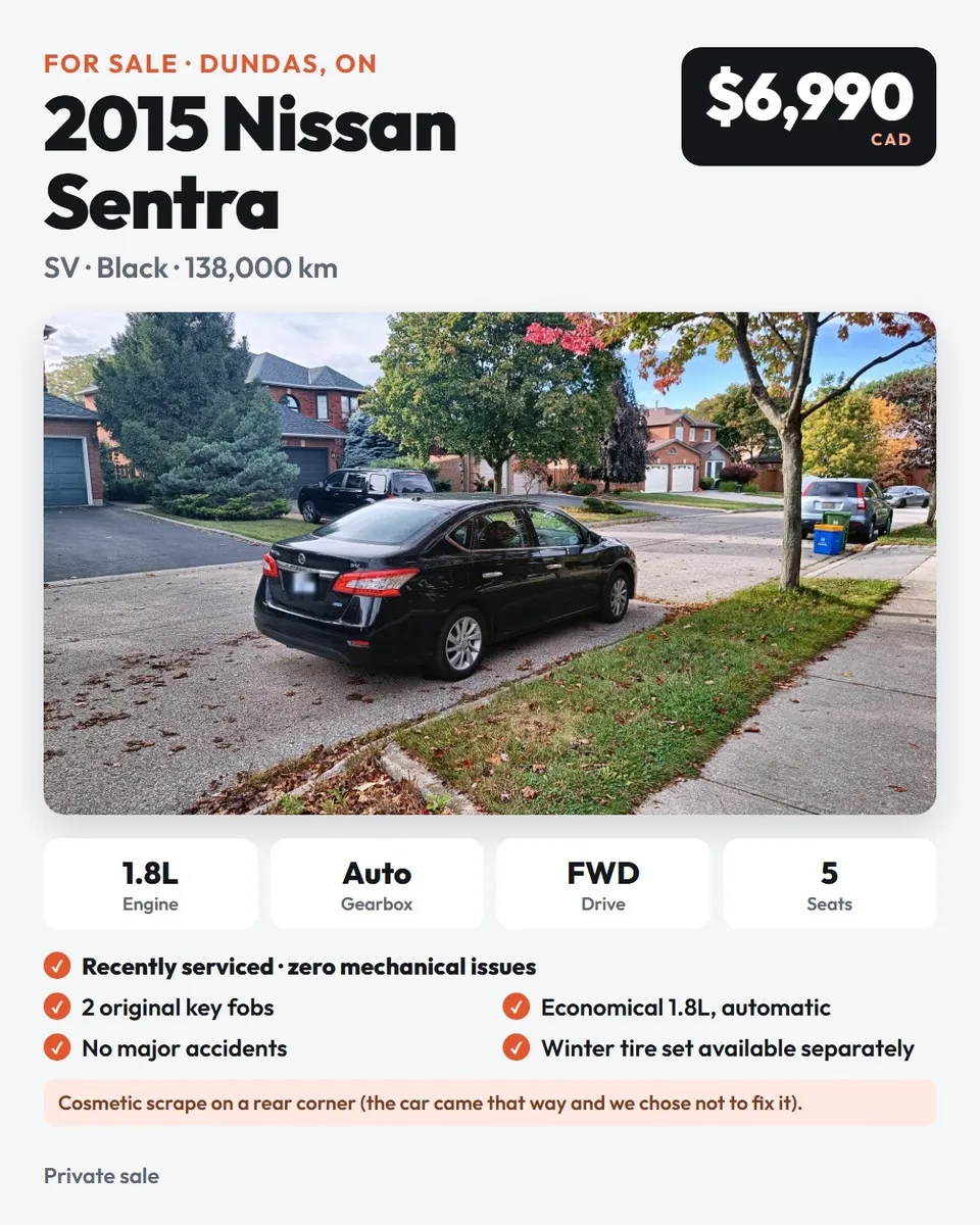 Nissan Sentra 2015 photo 5