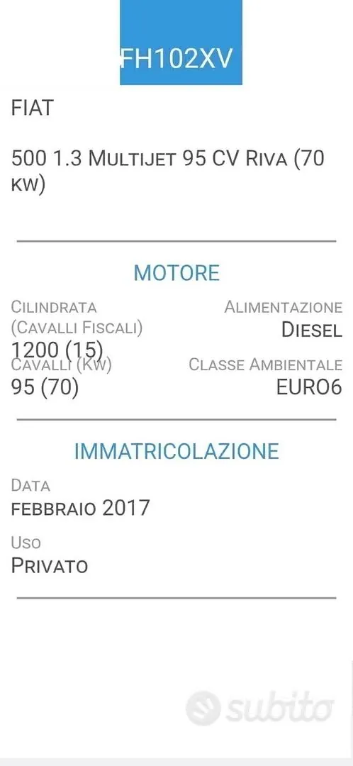 Fiat 500 2017 photo 3
