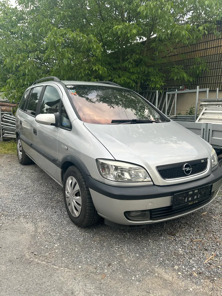 Opel Zafira 2002 photo 2