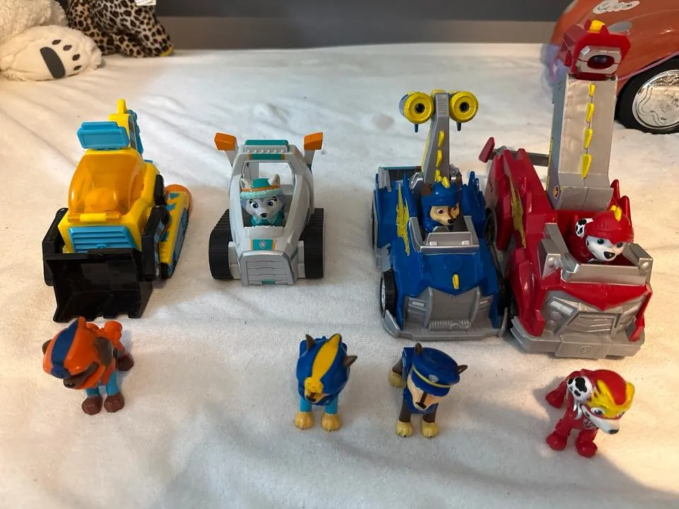 Paw Patrol Figuren Und Autos