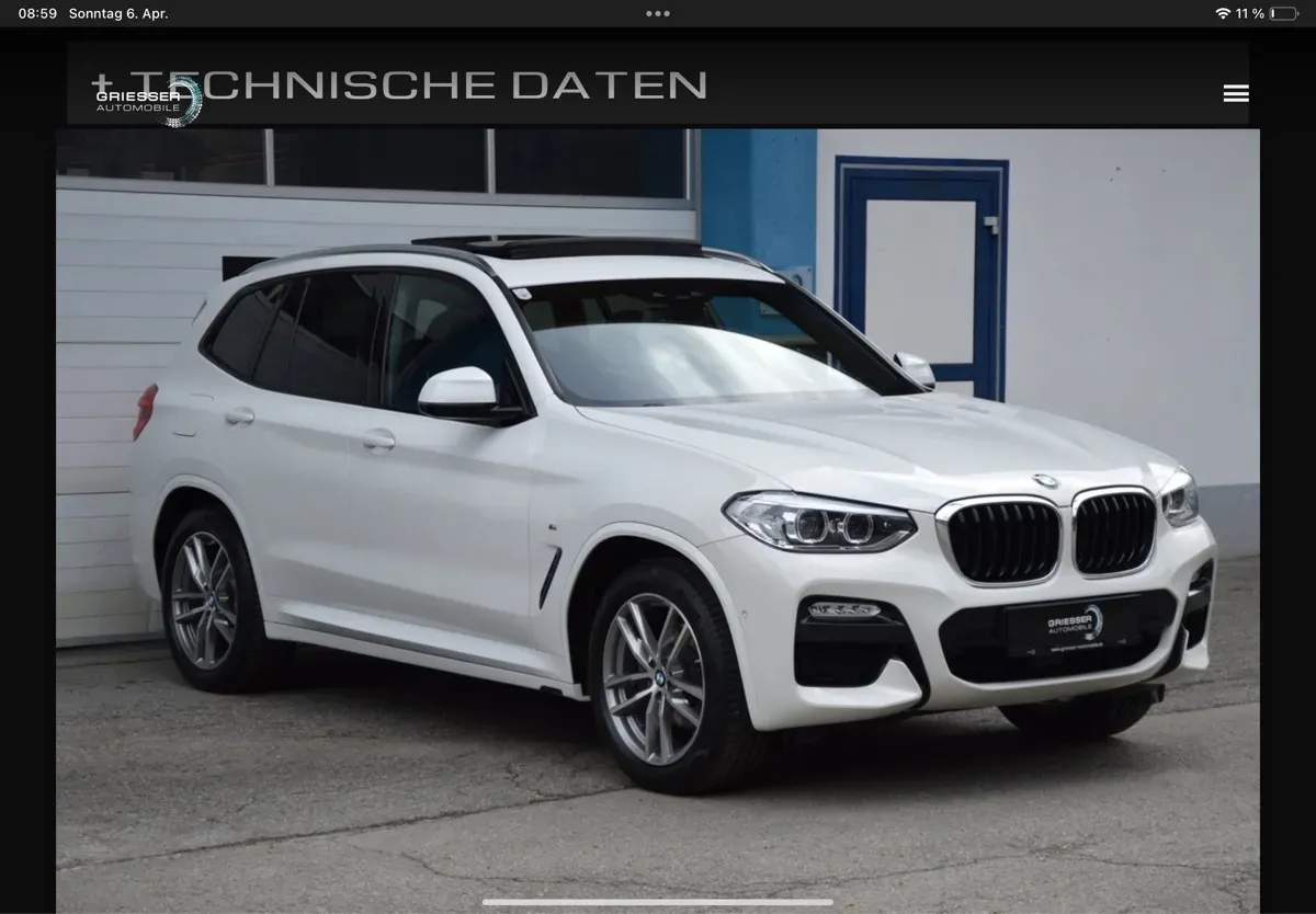 BMW X3 2018 photo 3