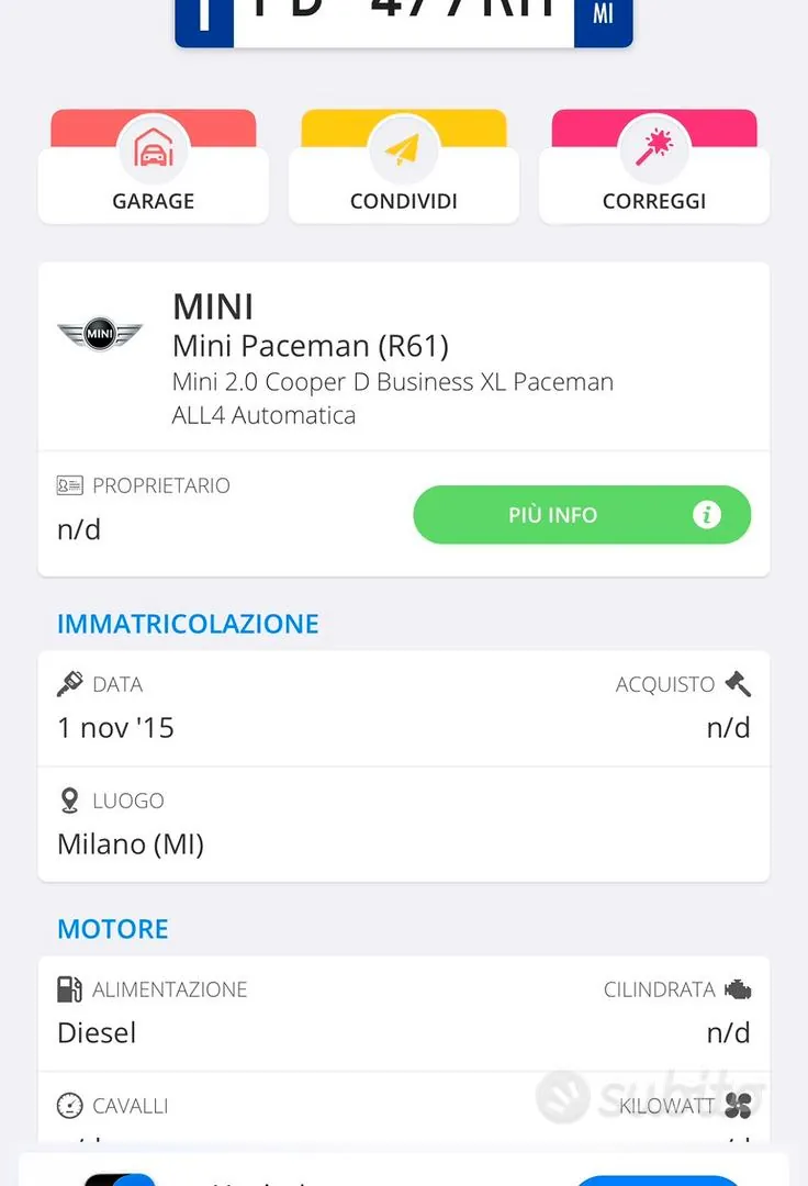 Mini Paceman 2015 photo 5