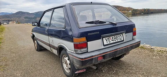 Subaru Justy 1986 photo 4