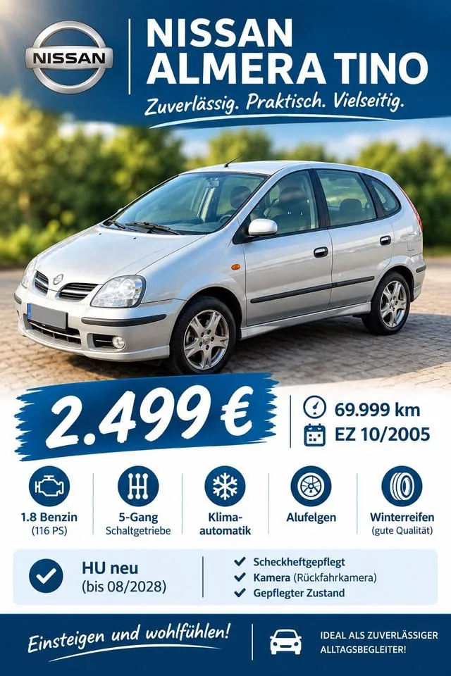 Nissan Almera Tino
