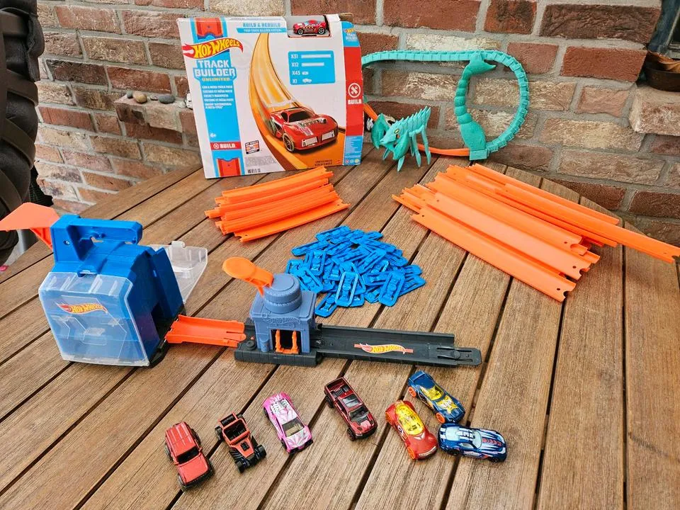 Hot Wheels Bahn Erweiterung Sammelbox