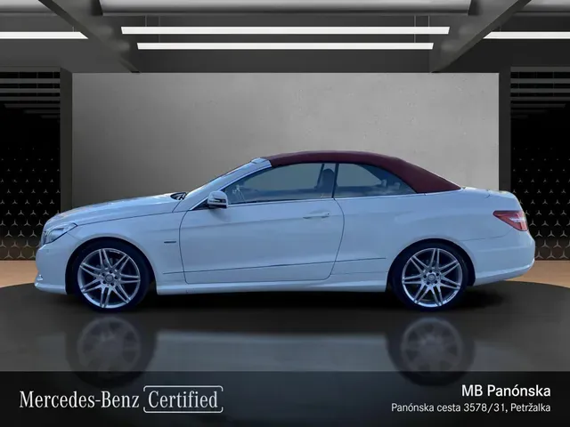 Mercedes-Benz E-Class Cabriolet