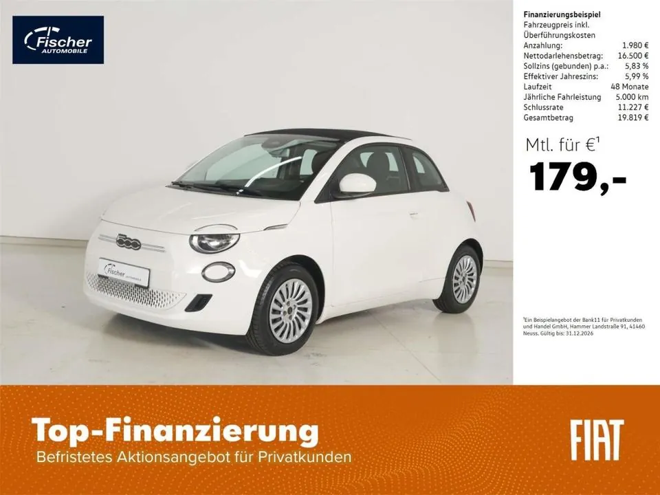 Fiat 500E Cabrio