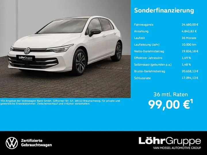 Volkswagen Golf Viii