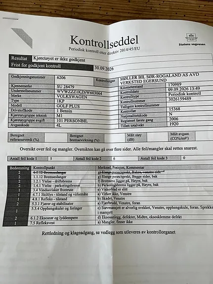 Volkswagen Golf Plus