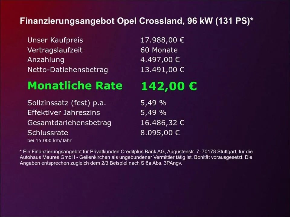 Opel Crossland Elegance