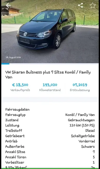 Volkswagen Sharan