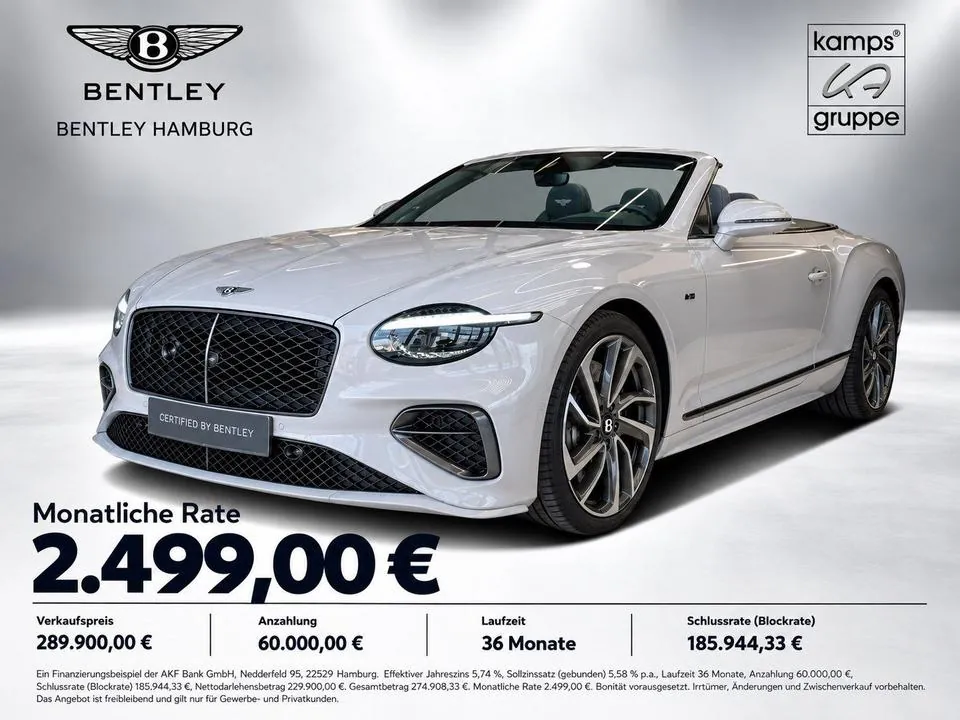 Bentley Continental Gtc Speed First Edition