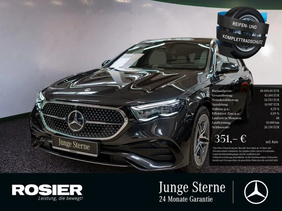 Mercedes-Benz E 300 De T Amg Sport Premium+ Ahk Pano Hud Led