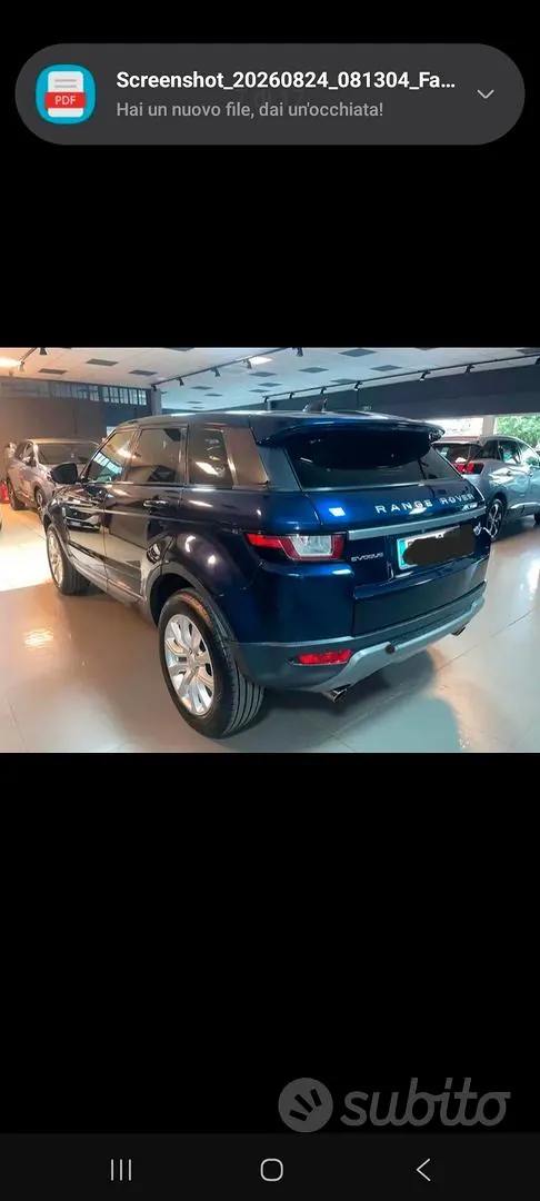 Land Rover Range Rover Evoque 2016 photo 3
