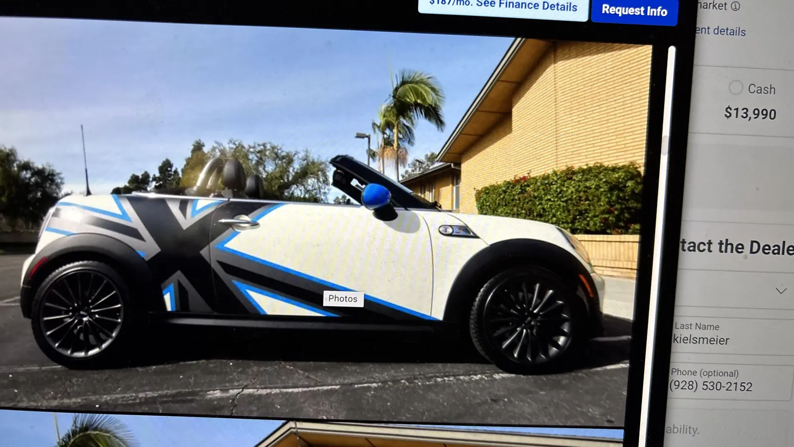 Mini Cooper Roadster