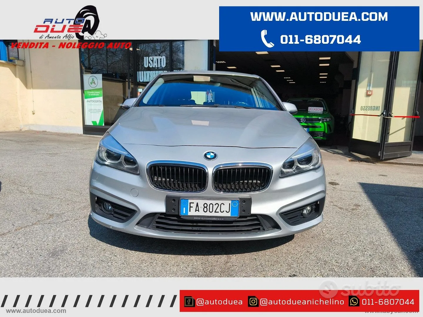 BMW 216D Active Tourer 2015 photo 2