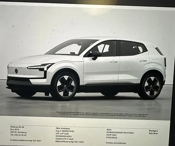 Volvo Ex30 2026 photo 3