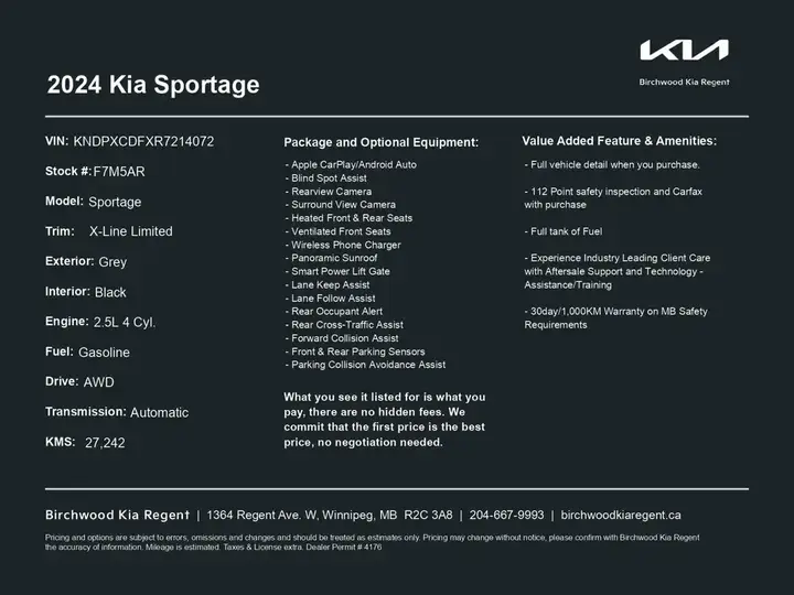 Kia Sportage 2024 photo 2
