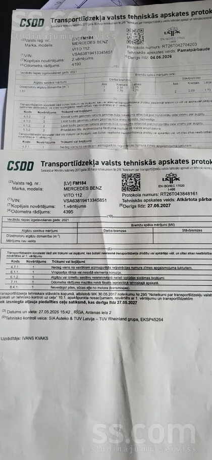 Mercedes-Benz Vito 2000 photo 4