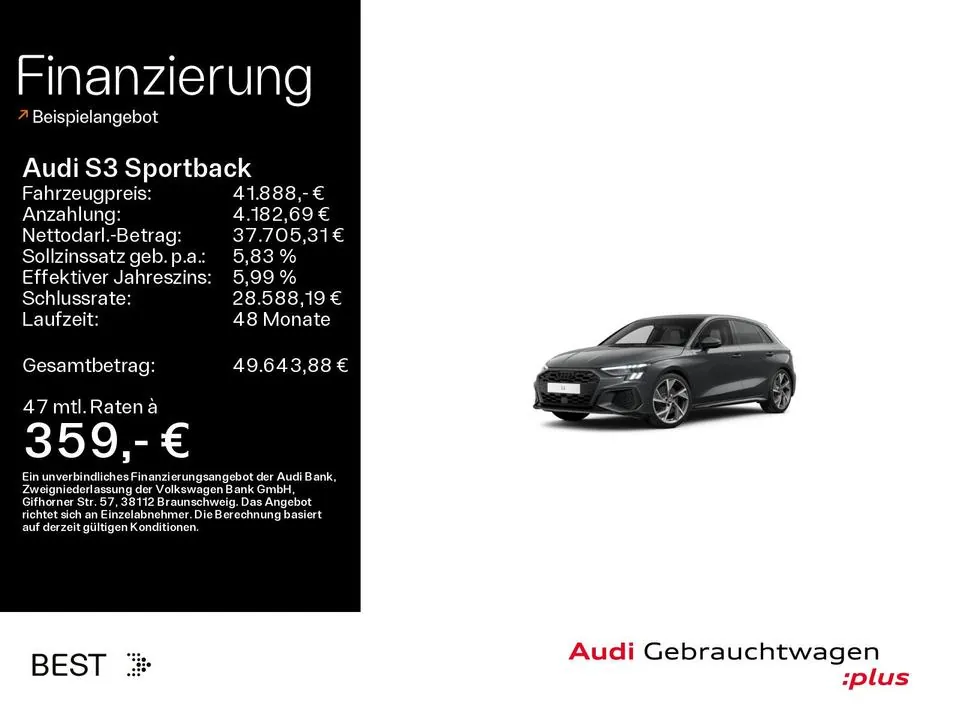 Audi S3 Sportback