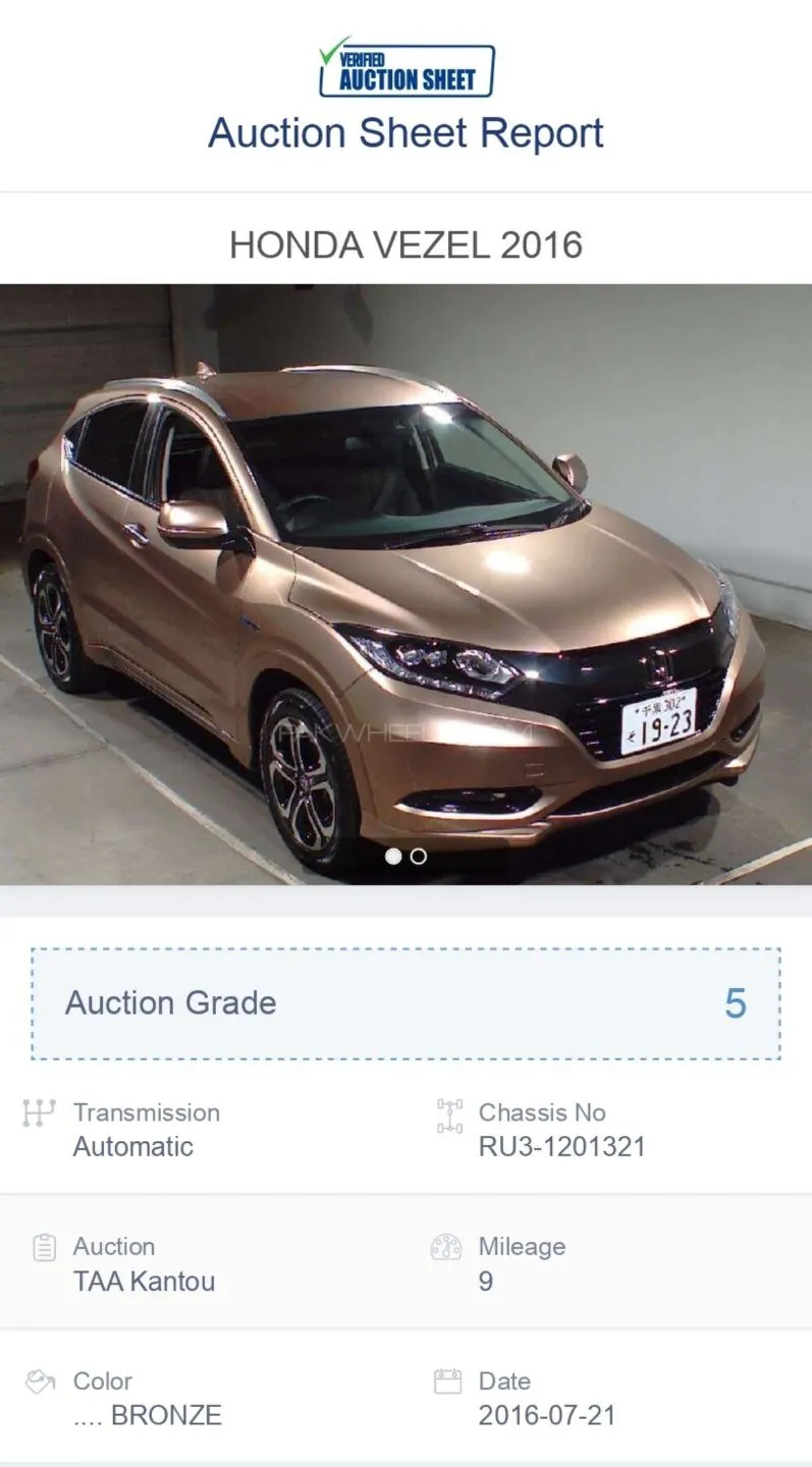 Honda Vezel