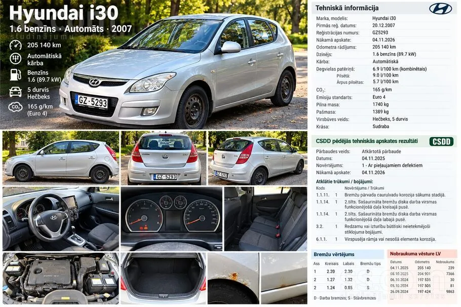 Hyundai I30 2007 photo 2