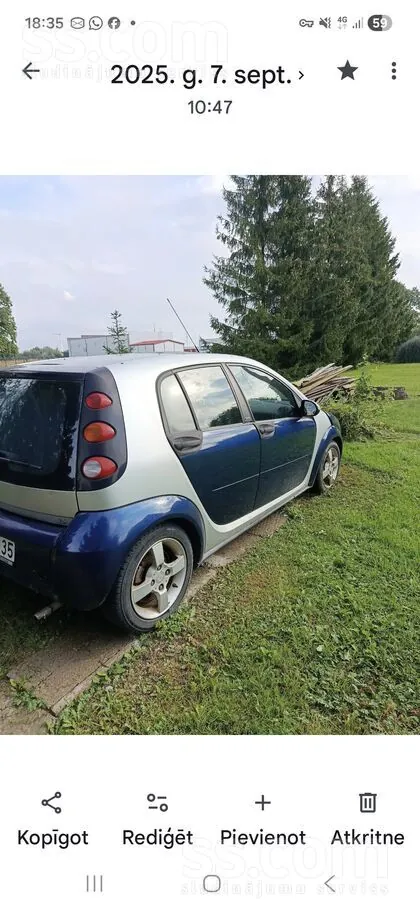 Smart Forfour 2005 photo 2