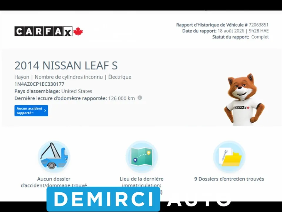 Nissan Leaf 2014 photo 2