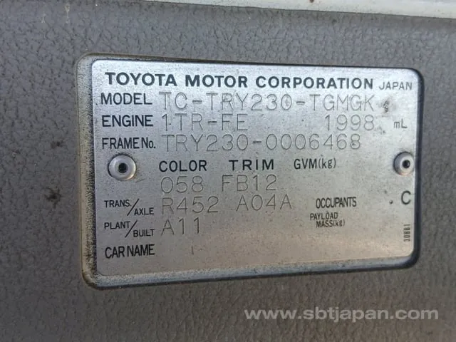Toyota Tc-Try230 2004 photo 2