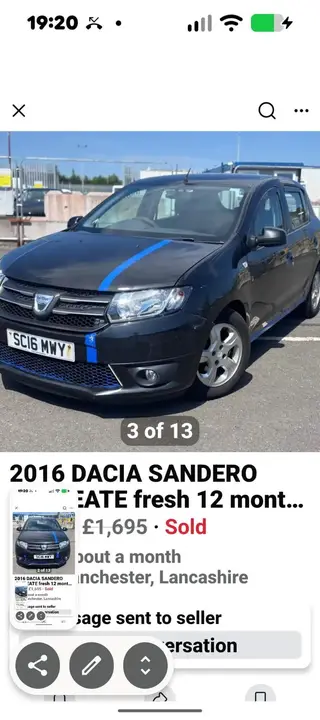 Dacia Sandero 2016 photo 2