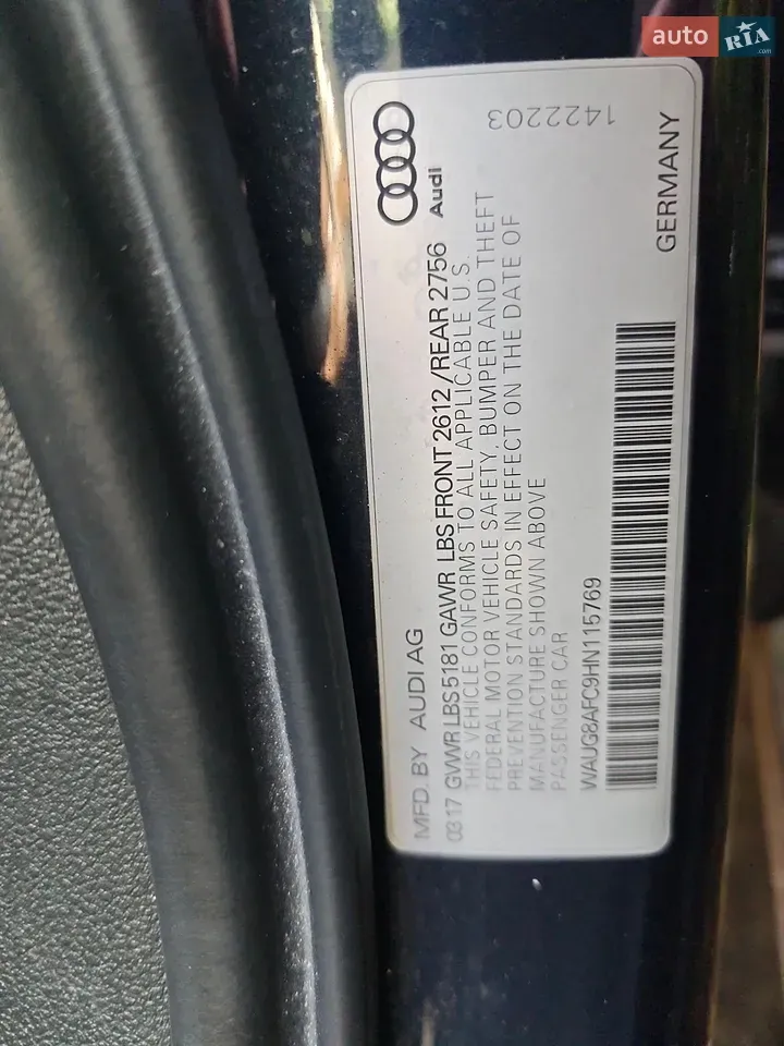 Audi A6 2017 photo 5