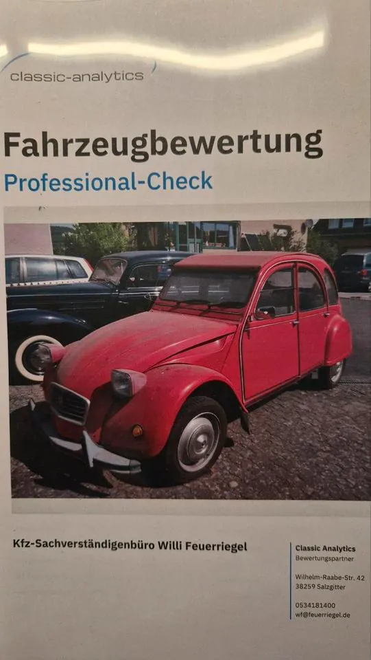 Citroen 2 Cv Ente