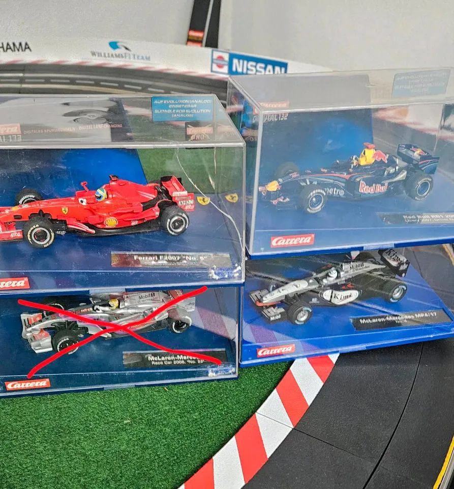 Carrera Digital 132 F1 Autos Slotcar