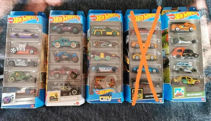 Hot Wheels Spielzeug Autos Set