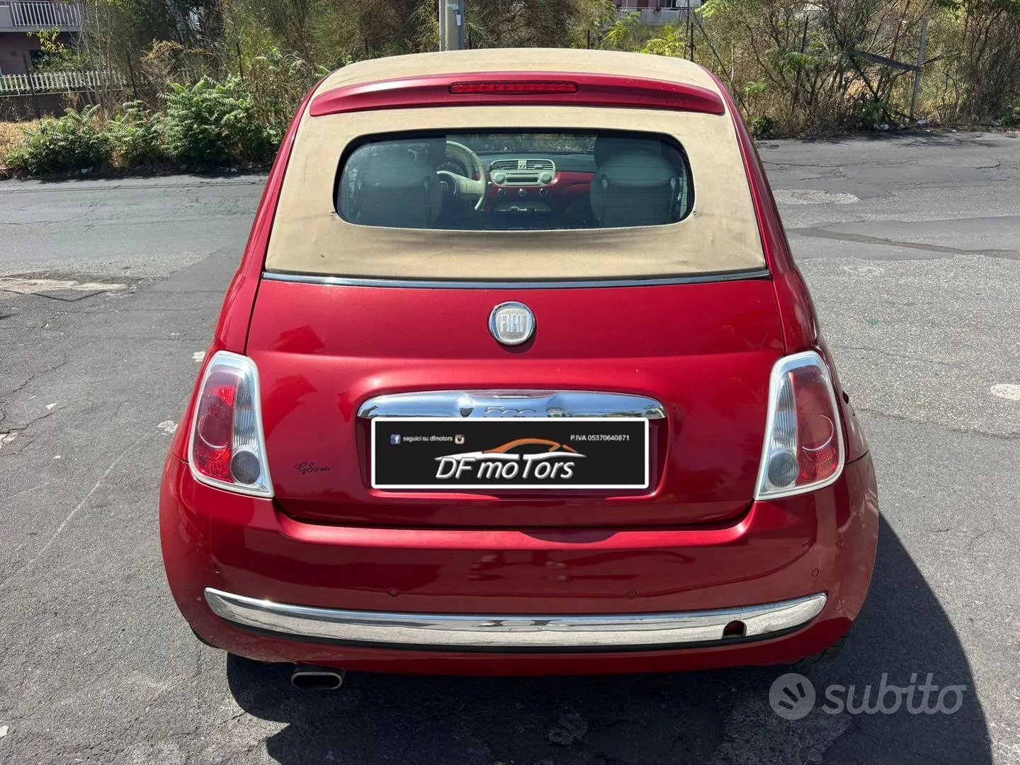 Fiat 500 Cabrio 2011 photo 5