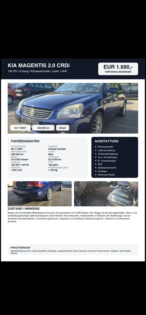Kia Magentis