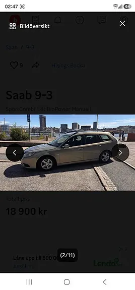 Saab 9-3 2008 photo 2