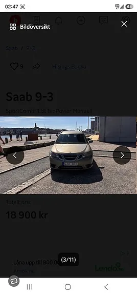 Saab 9-3 2008 photo 3