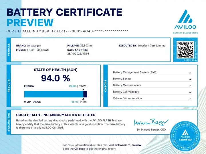 Volkswagen E-Golf 2018 photo 4