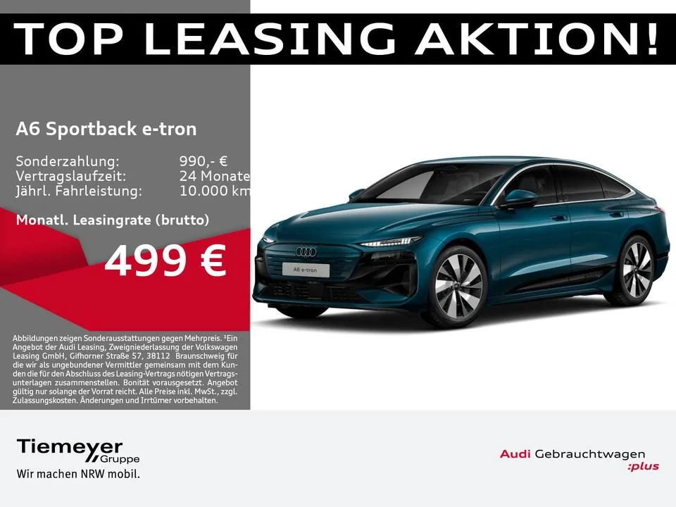 Audi A6 E-Tron Sportback
