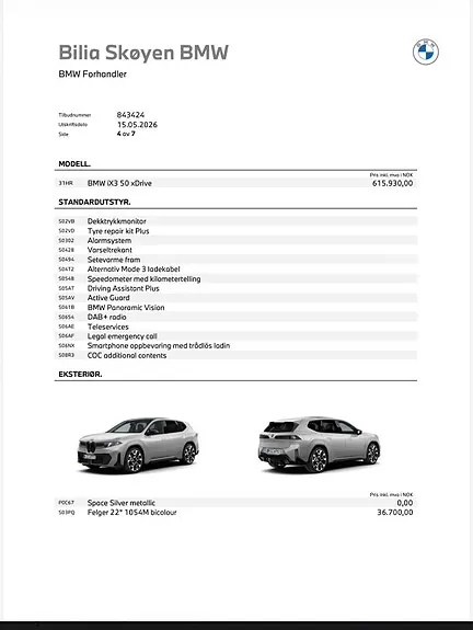 BMW Ix3 2026 photo 5
