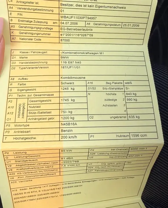 BMW 1 Series 2007 photo 2