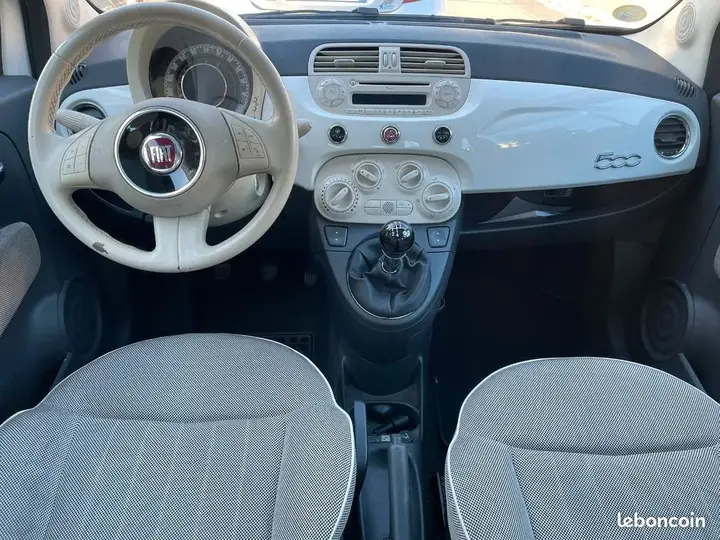Fiat 500 Lounge 2009 photo 2