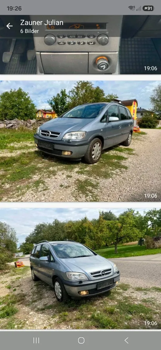 Opel Zafira 2003 photo 3