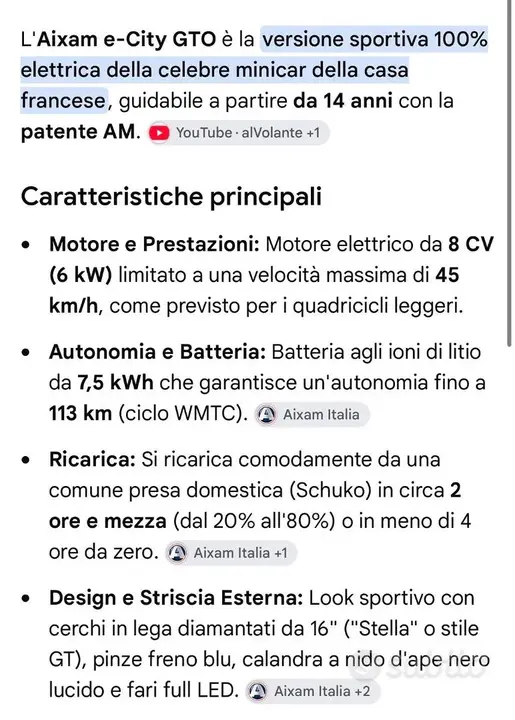 Aixam E-City Gto 2026 photo 5