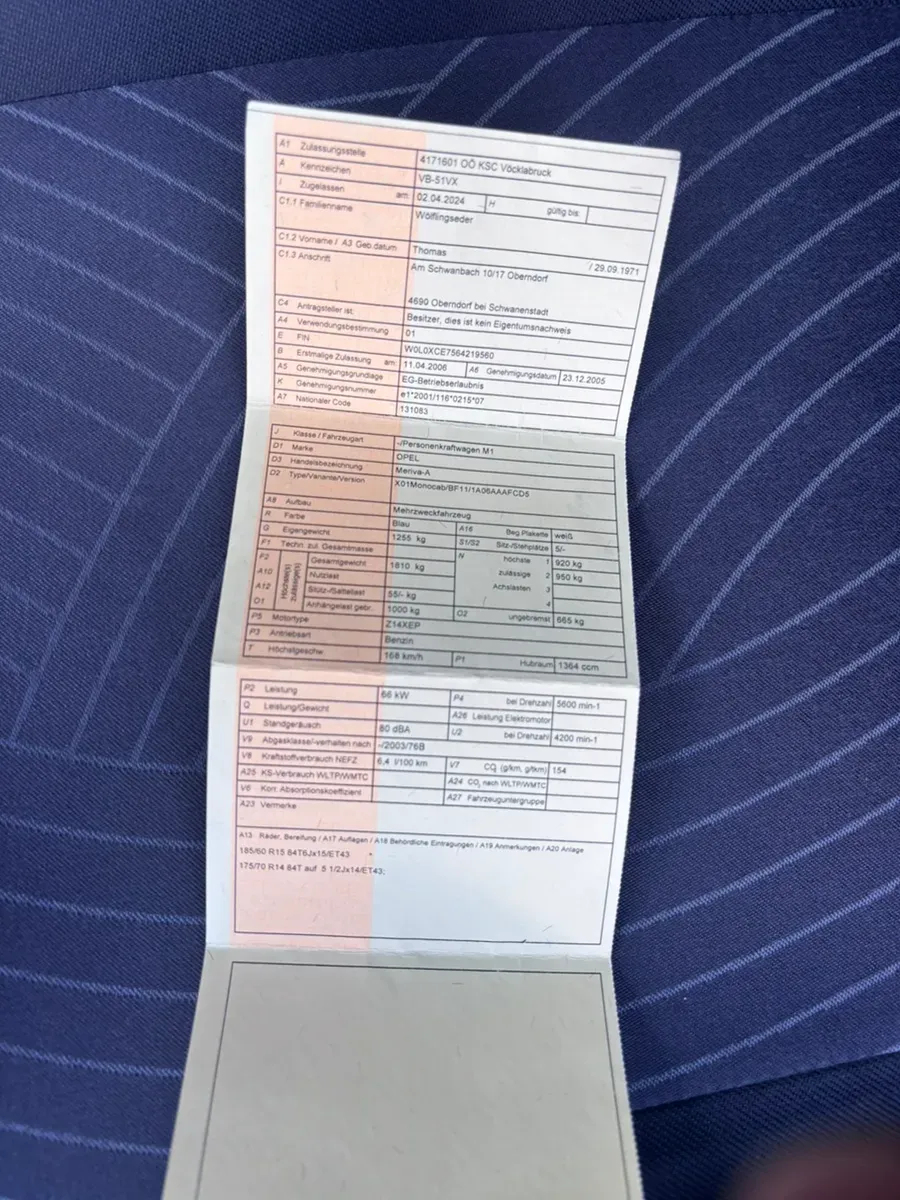 Opel Meriva 2006 photo 3