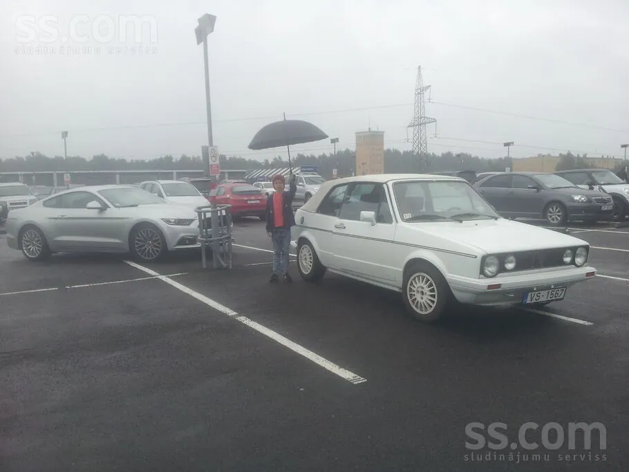Volkswagen Golf Mk1 Cabrio Gti 1983 photo 2