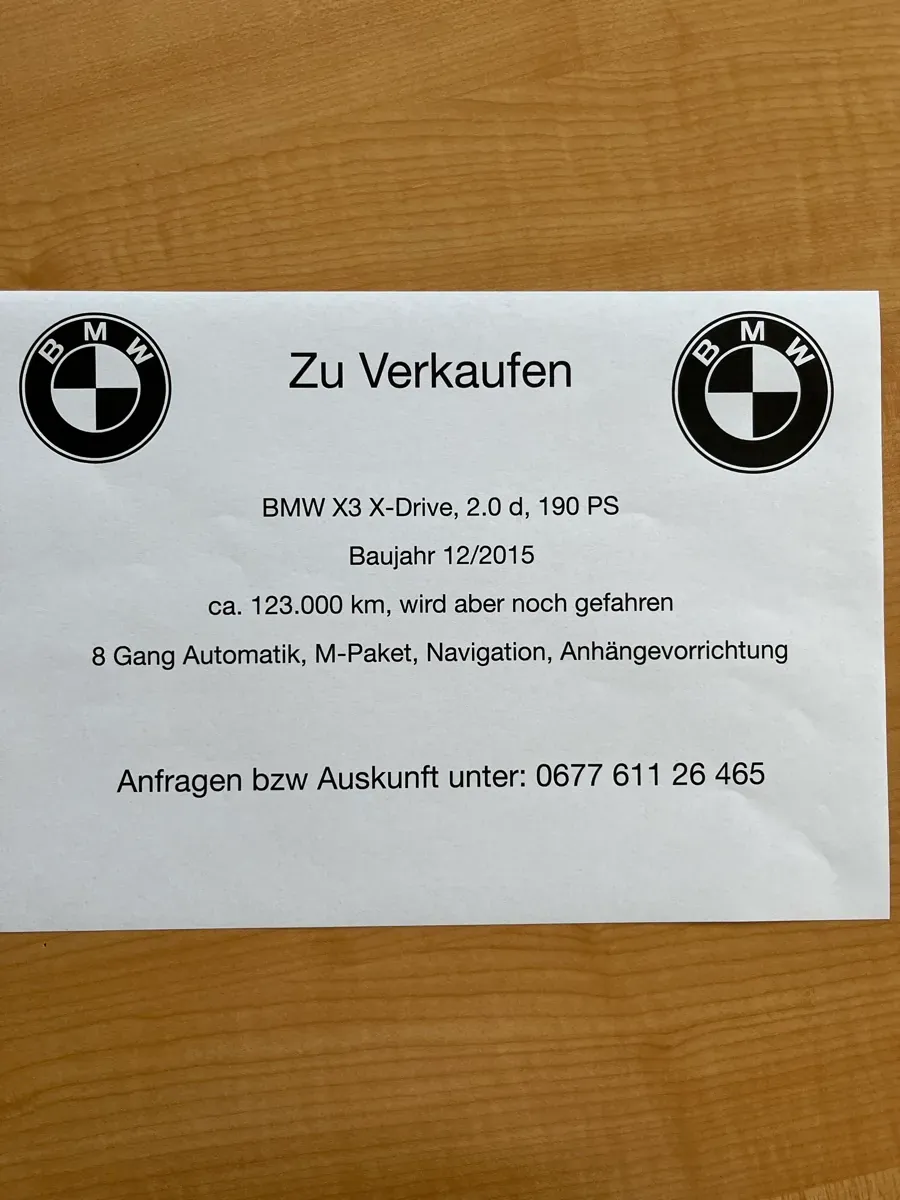 BMW X3 2015 photo 2