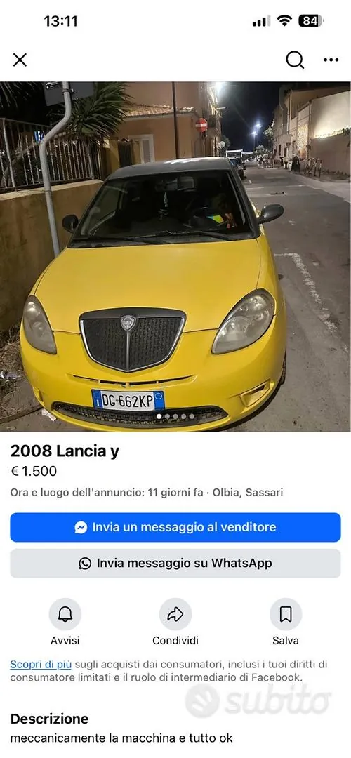 Lancia Ypsilon